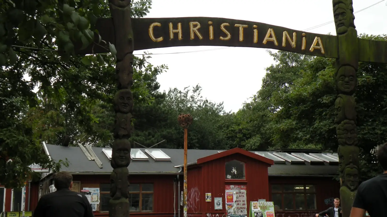 Entrébågen till Christiania i Köpenhamn