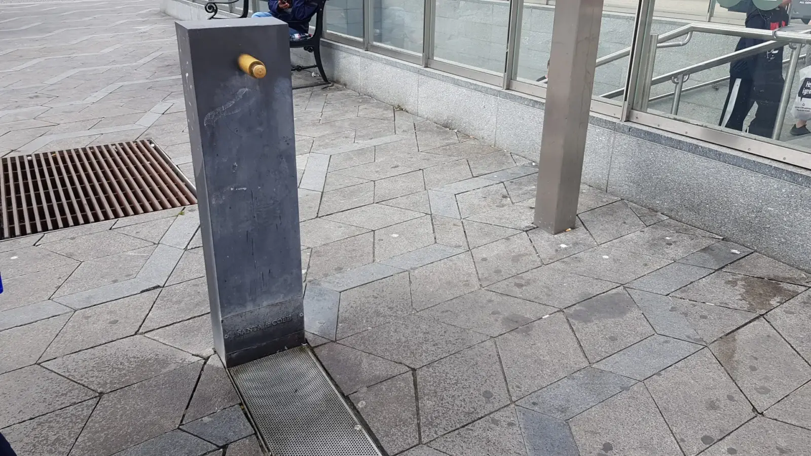 Dricksvattenkran på Rådhuspladsen i Köpenhamn
