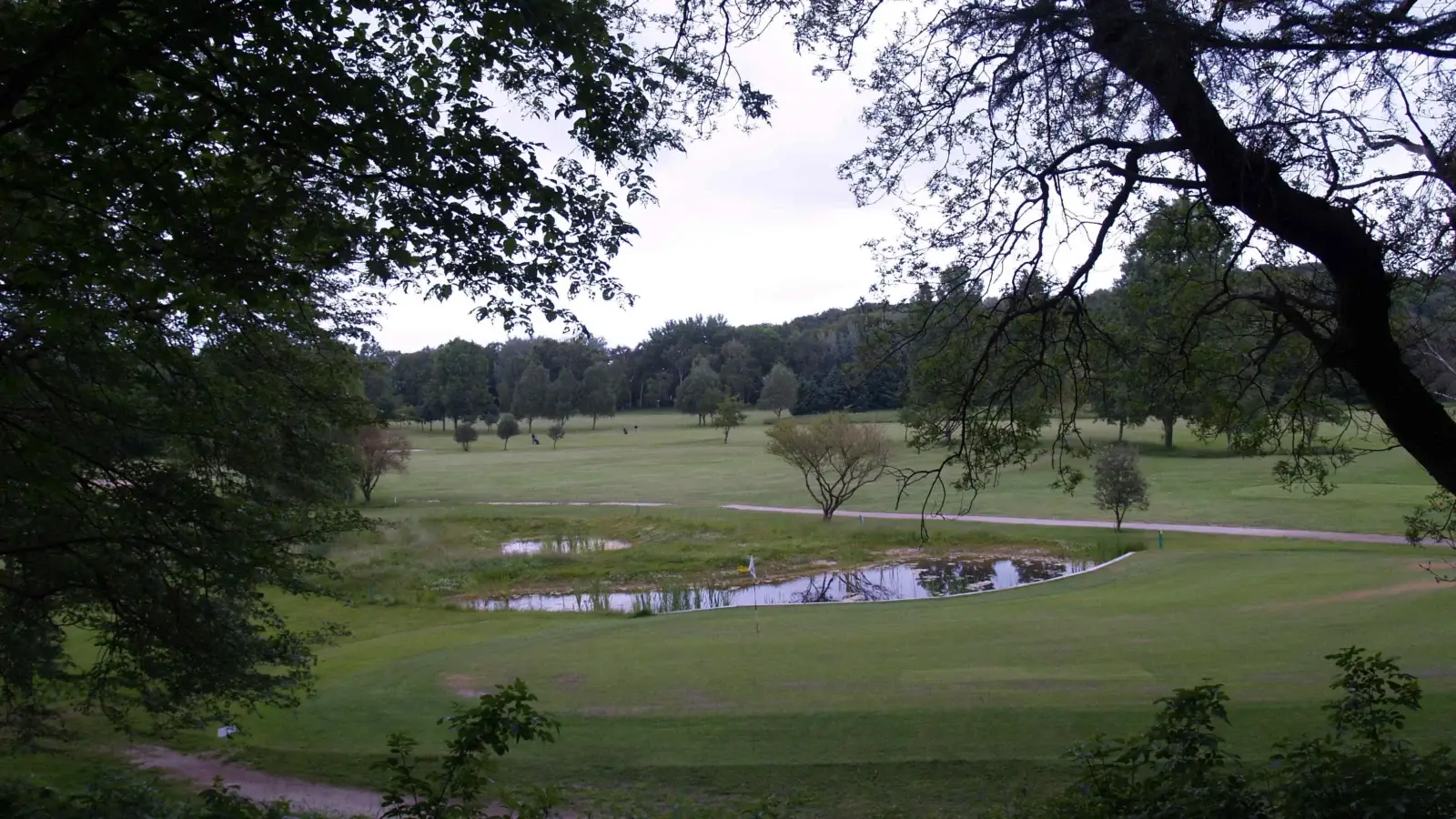 Golfbana i Korsør på Själland