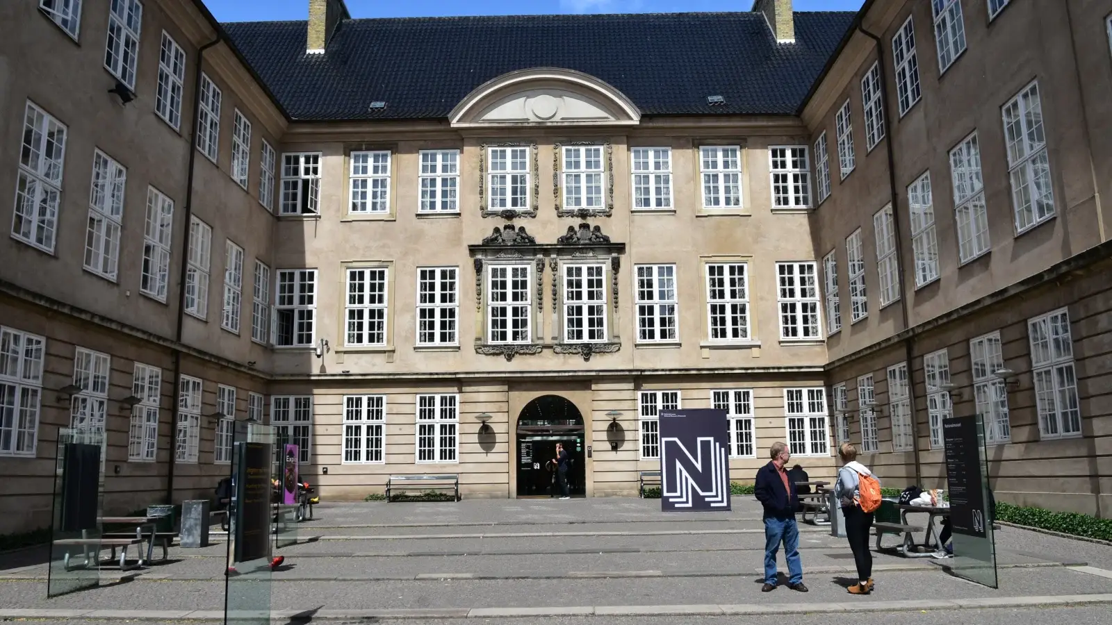 Nationalmuseet i centrala Köpenhamn