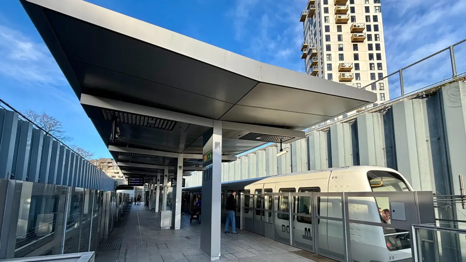 Köpenhamns metro vid Øresund station