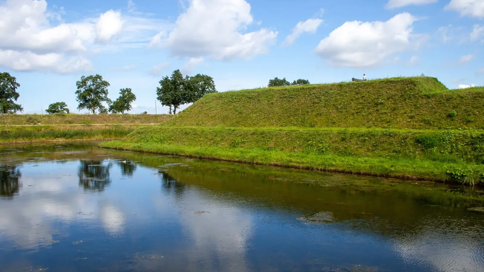 Kronborgs slott i Helsingør norr om Köpenhamn